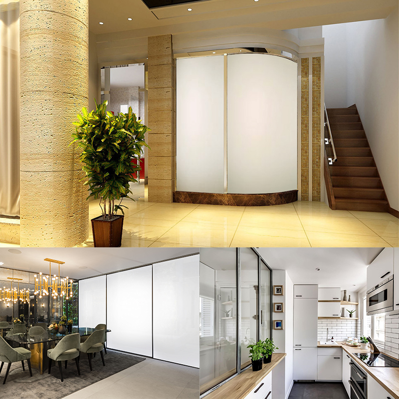 Commercial Partition — LED Glass by Glass Technique Ltd